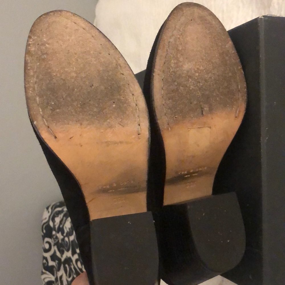 Rag And Bone Suede Booties - image 4
